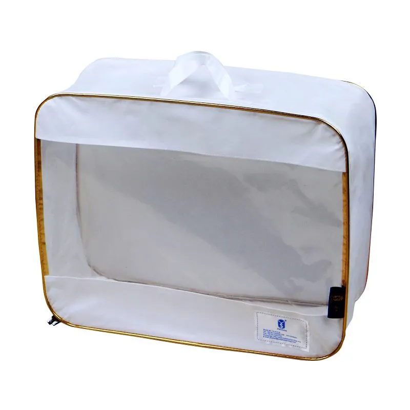 Bossa d'emmagatzematge de roba de llit de 4 peces